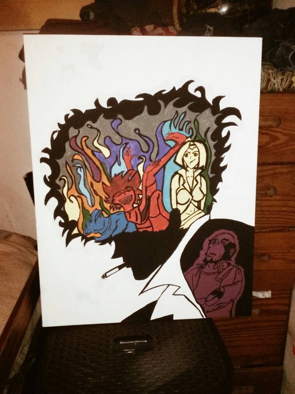 960x1280 Cowboy Bebop Painting For My Boyfriend - Cowboy Bebop Painting