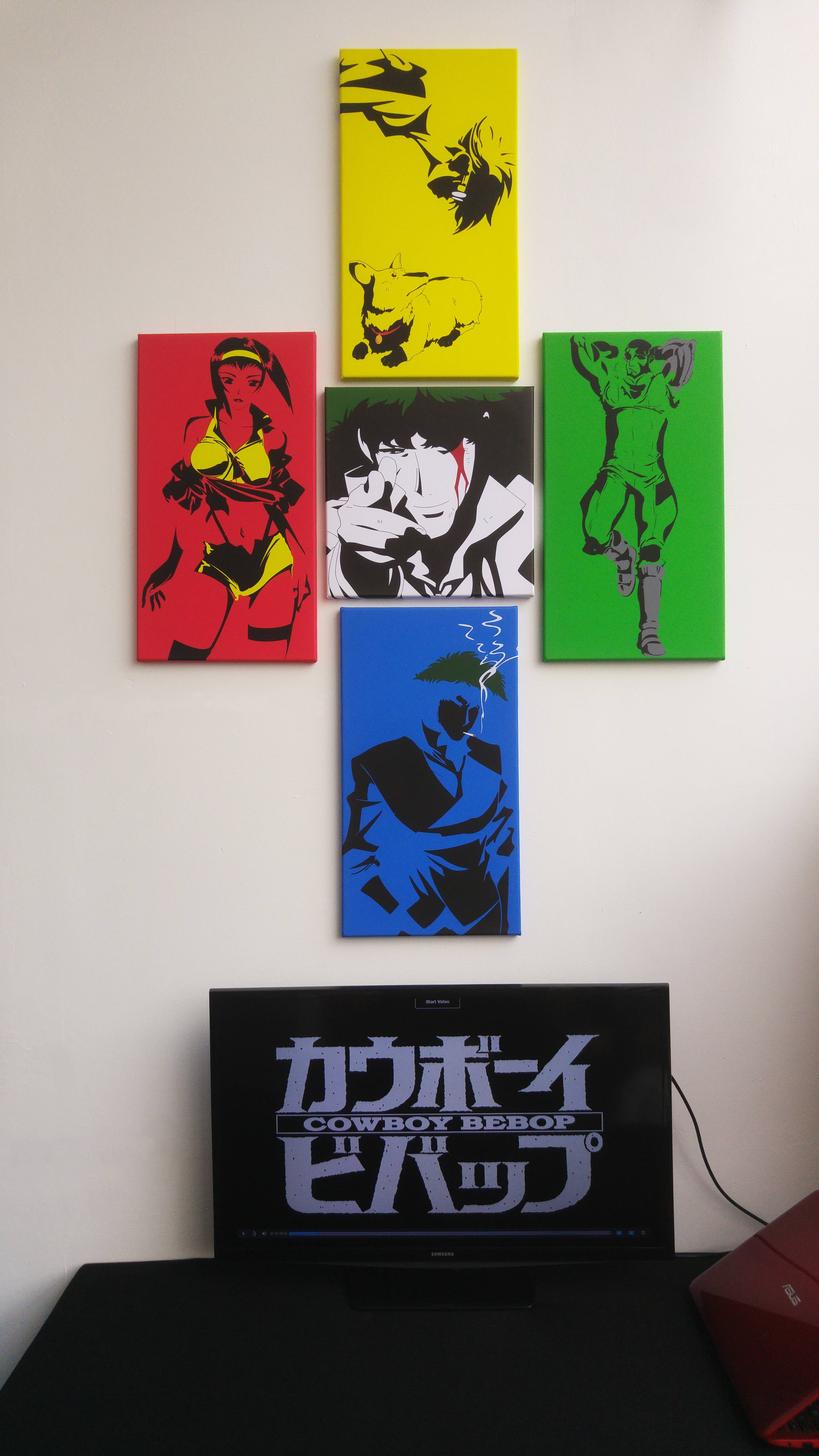 2988x5312 My Cowboy Bebop Wall Art Lt3 - Cowboy Bebop Painting