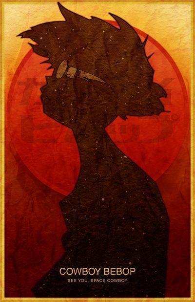 400x618 Cowboy Bebop - Cowboy Bebop Painting