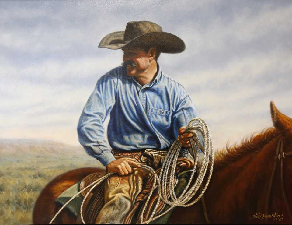 960x739 Oklahoma Cowboy Painter Steve Boaldin Launches New Tv Show - Cowboy Painting