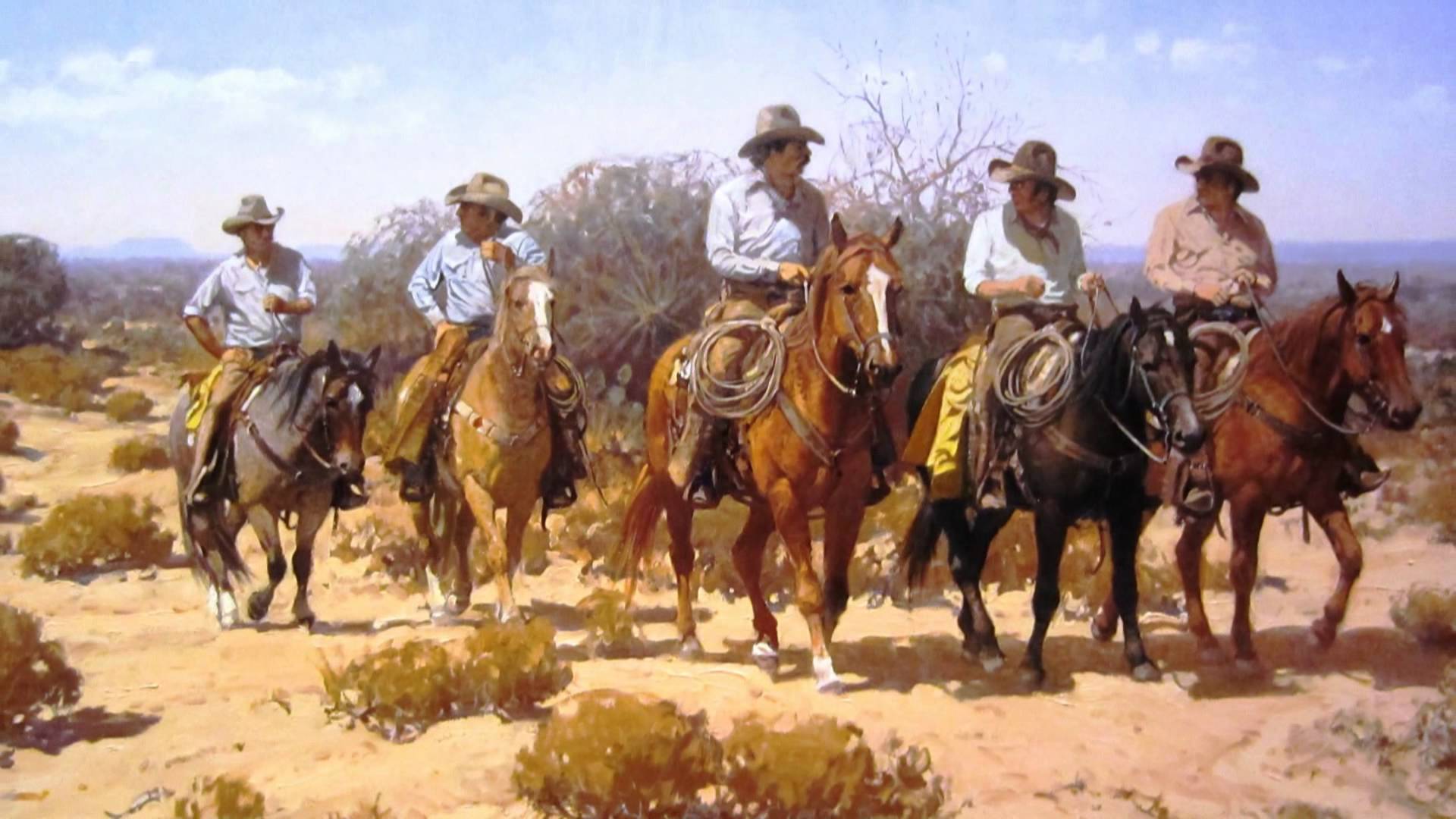 1920x1080 Booth Western Art Museum - Cowboy Painting