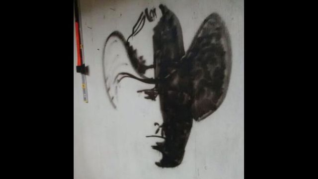 640x360 Newest Internet Optical Illusion - Cowboy Painting Illusion