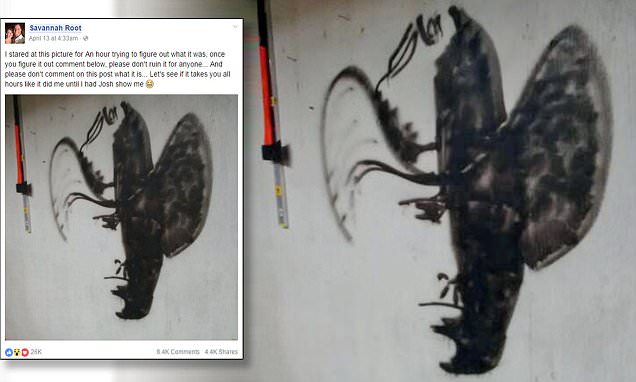 636x382 Optical Illusion Sends The Internet Into A Frenzy As People Try - Cowboy Painting Illusion