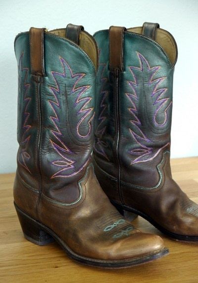 400x572 Sassy Cowgirl Boot Refashion With Fabric Paint How To Make - Cowgirl Boots Painting
