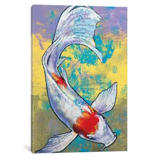 310x310 Koi Fish Painting Wayfair - Coy Fish Painting