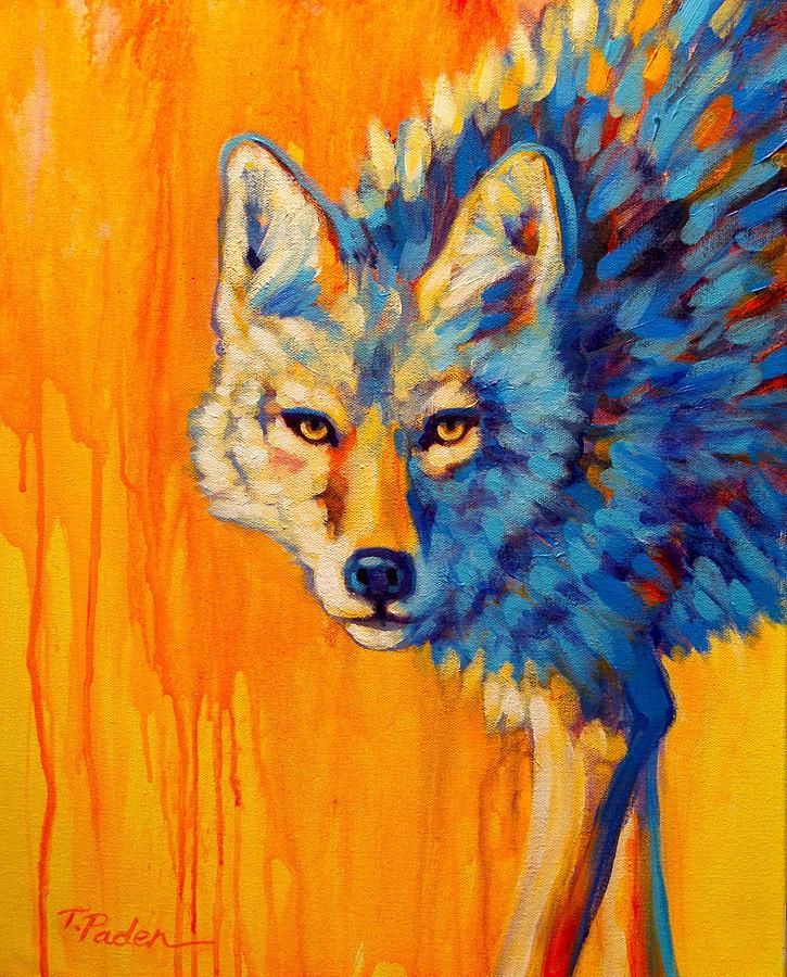 725x900 Coyote Painting - Coyote Painting