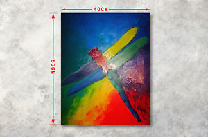300x198 Abstract Dragonfly Unframed 16x20 Cp Print Wall Oil Painting - Cp Painting