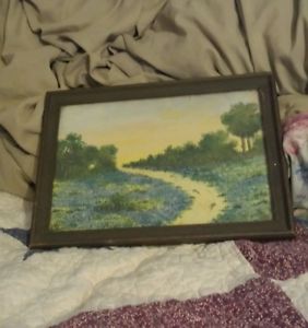 282x300 Antique Watercolor Painting Signed Cp Ebay - Cp Painting