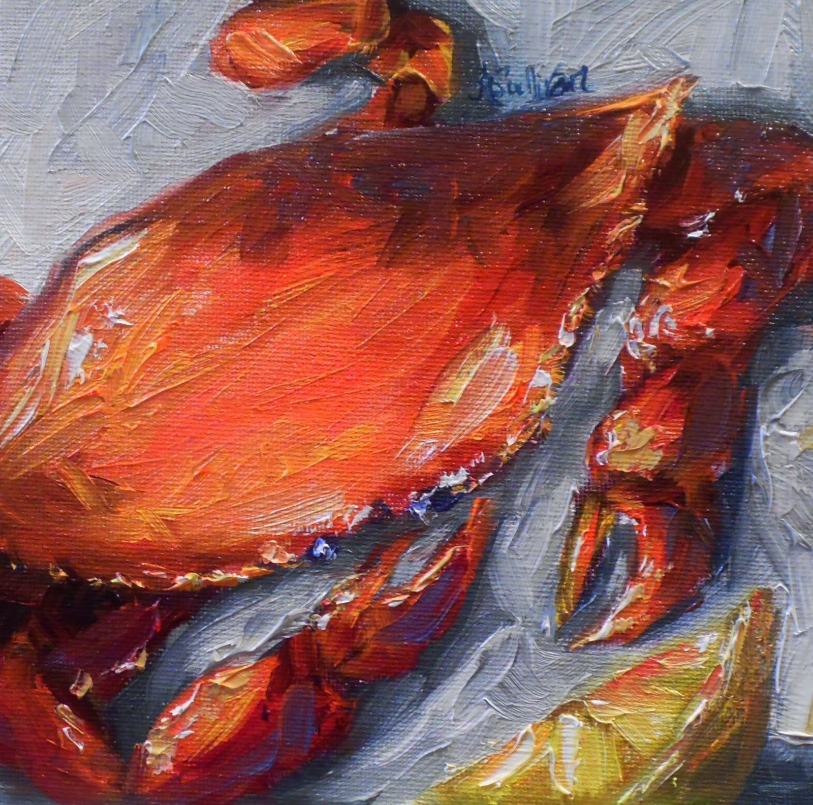 1600x1584 Painted Crab Displaying 16gt Images - Crab Painting