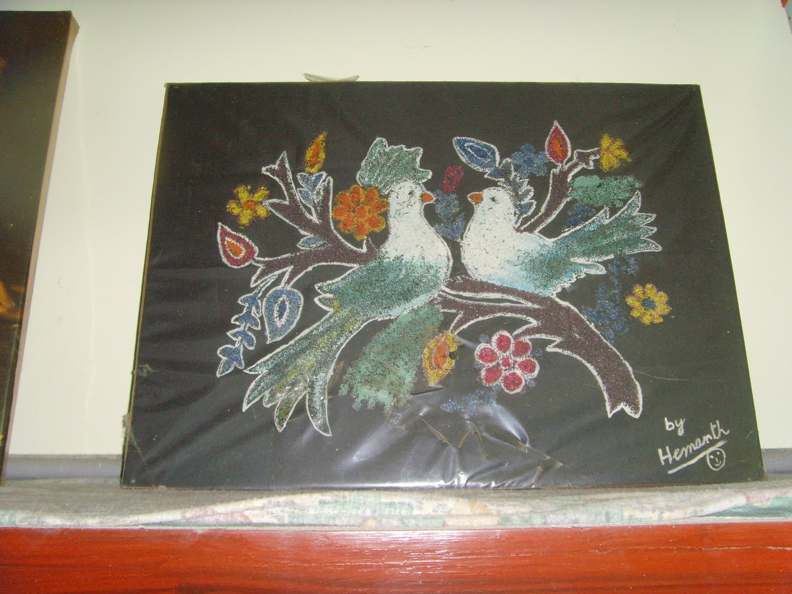 1600x1200 Craft Works Sand Painting(Wall Hanging) - Craft Painting