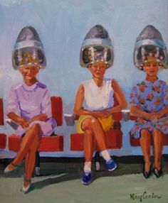 236x286 Kay Crain Painted Realistic Images From The 1950s. She Allows Us - Crain Painting