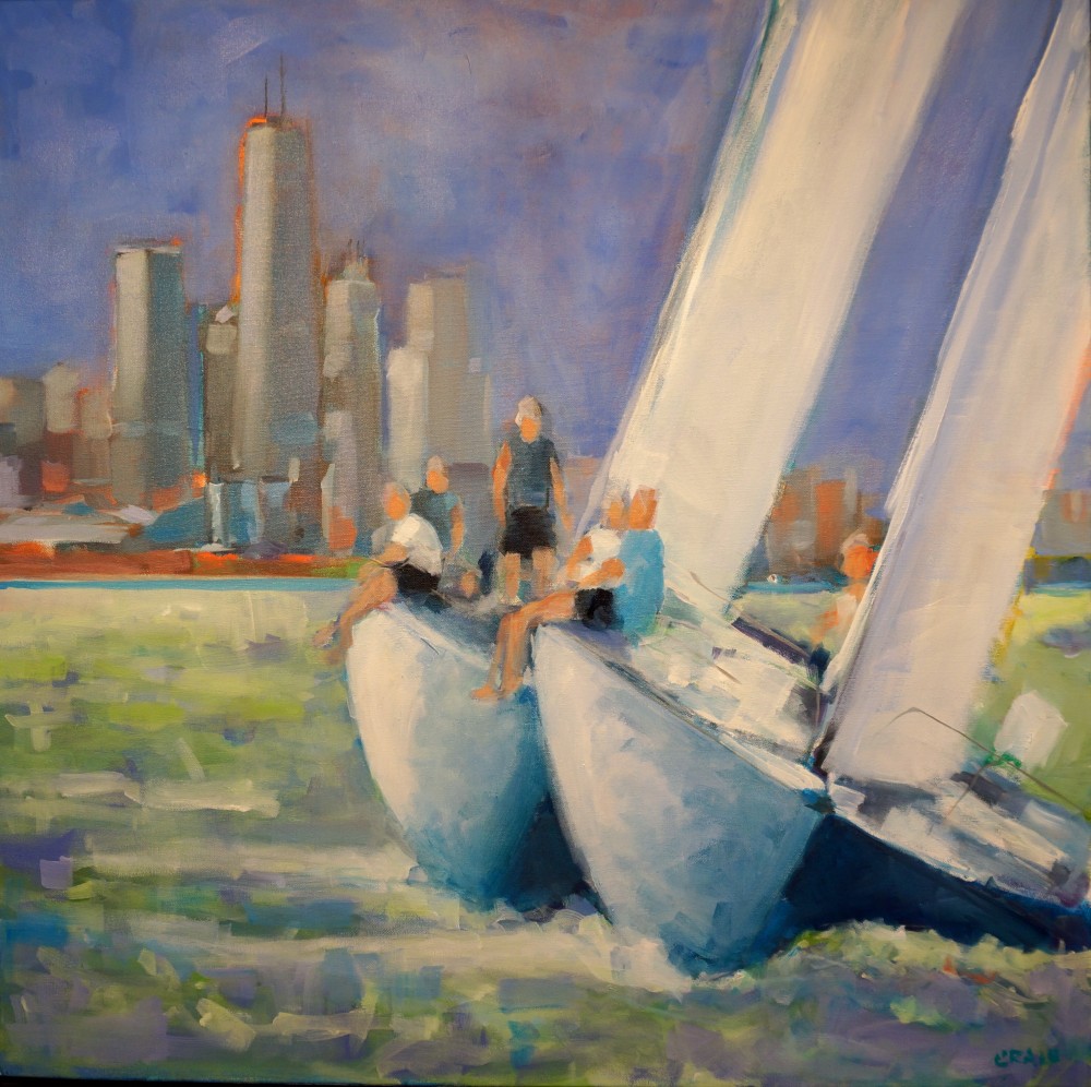 1000x996 Rail Riding - Crain Painting