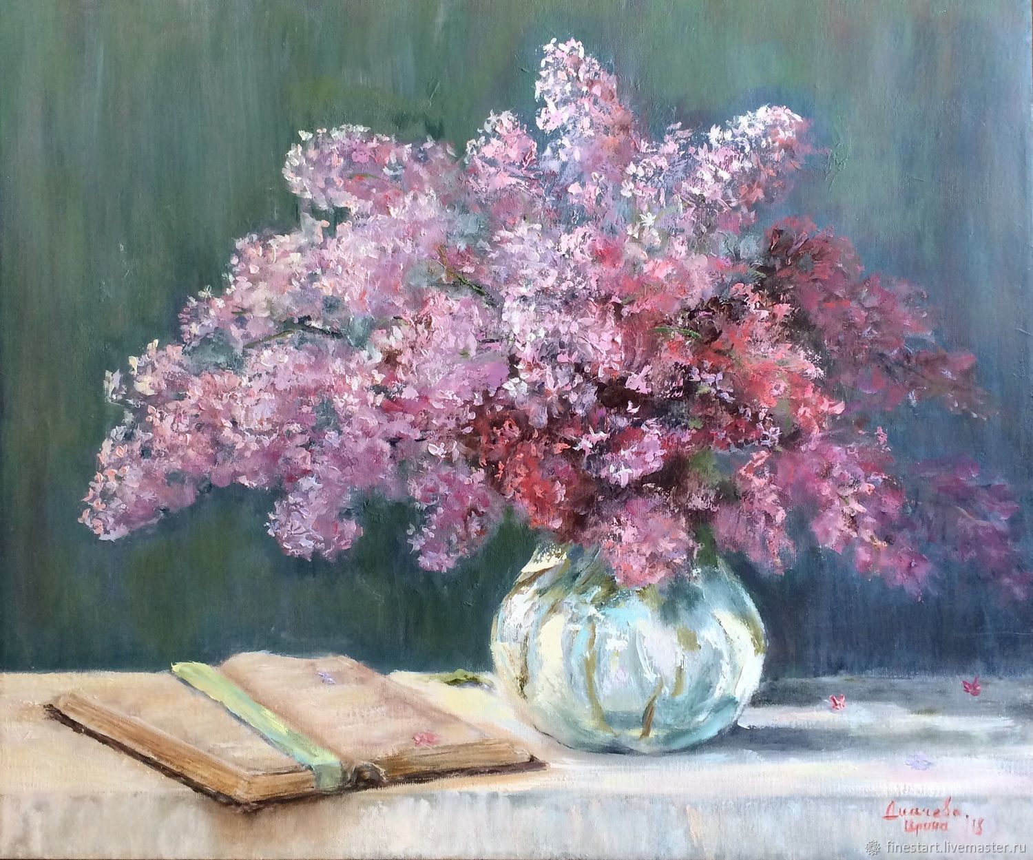 1500x1249 Oil Painting Lilac Cranberry Shop Online On Livemaster - Cranberry Painting