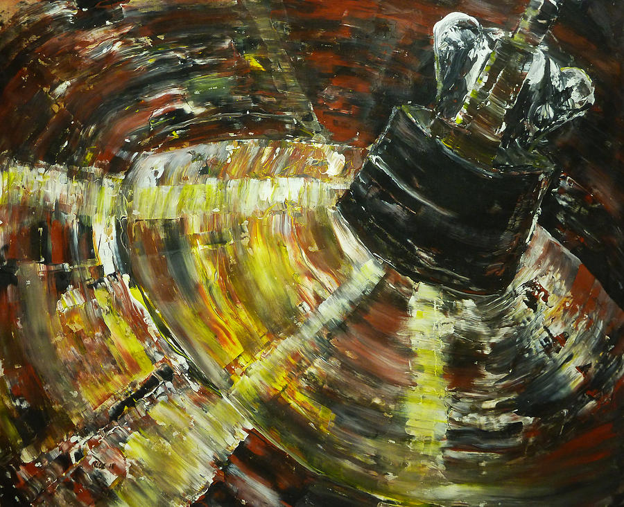 900x732 Crash Painting By Chad Rice - Crash Painting