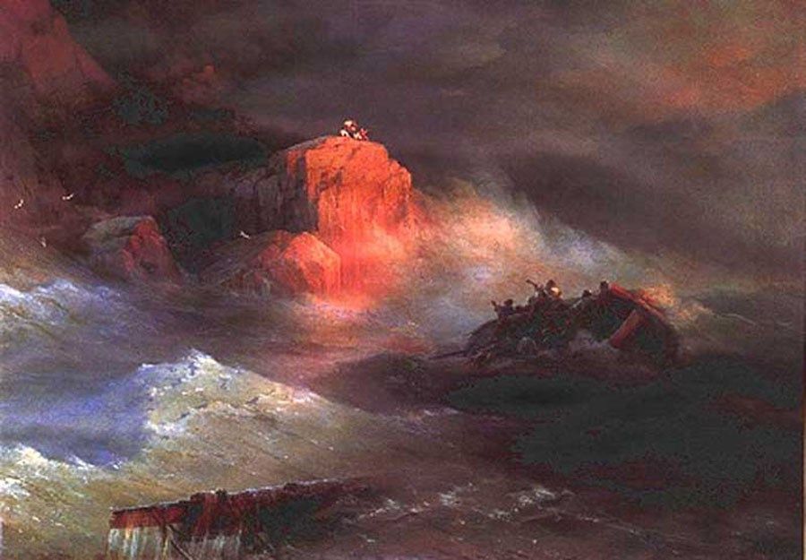 900x625 Ivan Constantinovich Aivazovsky Crash Painting 50% Off - Crash Painting