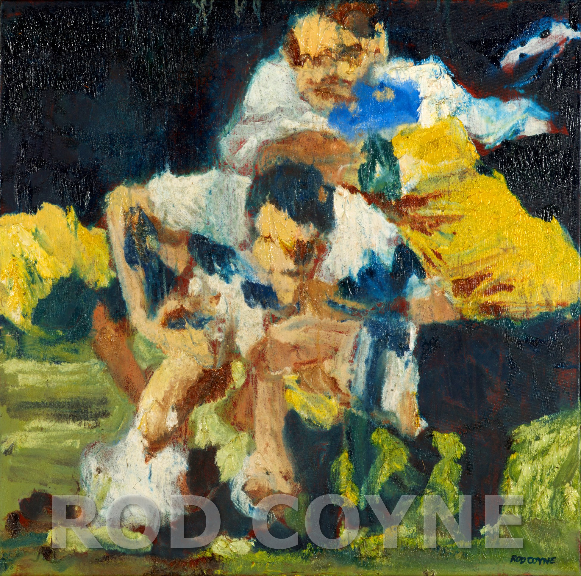 1952x1938 Martin Johnson Crash Ball - Crash Painting