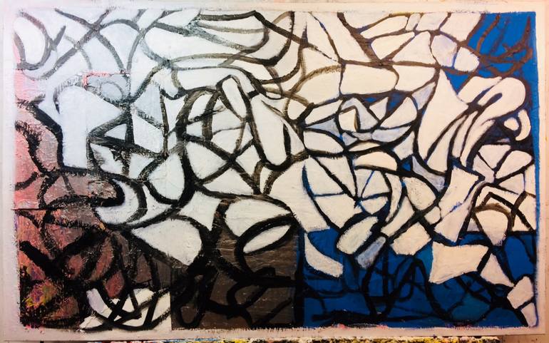 770x481 Saatchi Art Crash Into Dream Painting By Michael Wallace - Crash Painting