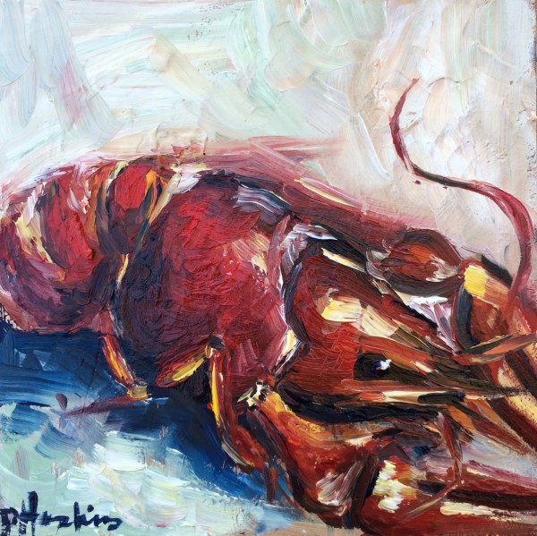 600x599 Crawfish Painting Season April Challenge Day 9 - Crawfish Painting
