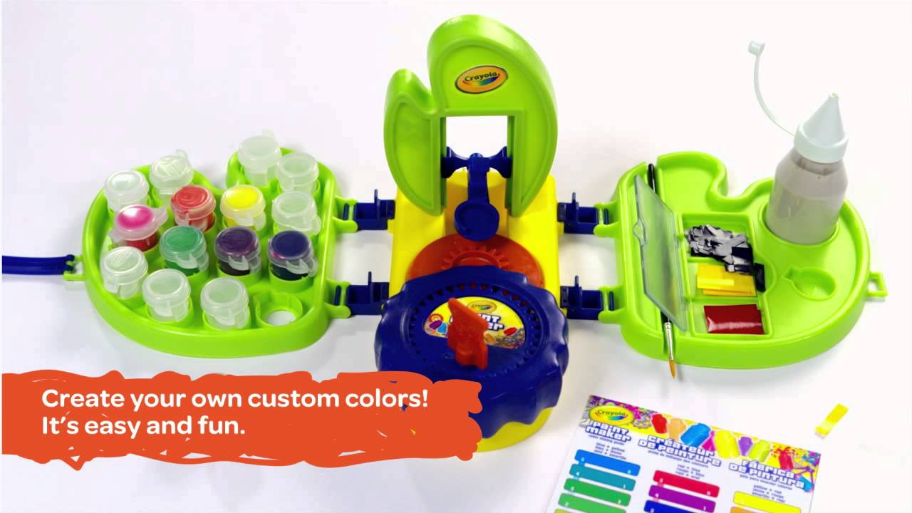 1280x720 Crayola Paint Maker Demo - Crayola Painting