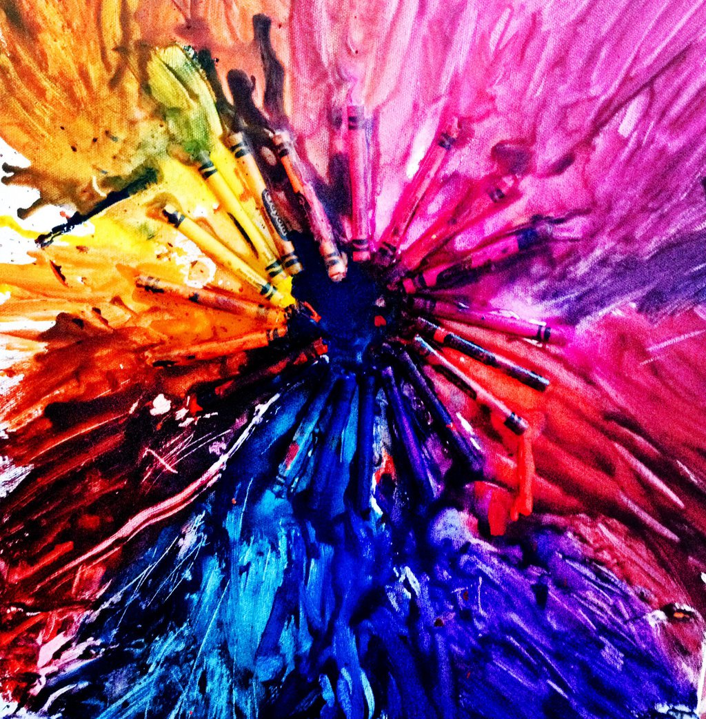 1024x1042 Crayola Painting By Fillyfeathers - Crayola Painting