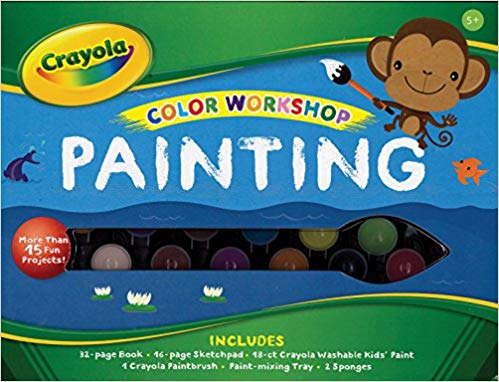 499x382 Crayola Color Workshop Painting Dorothy Sklar, Ivan Kerner - Crayola Painting