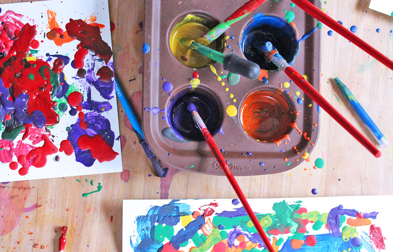 800x513 Easy Art For Kids Crayon Painting - Crayon Painting