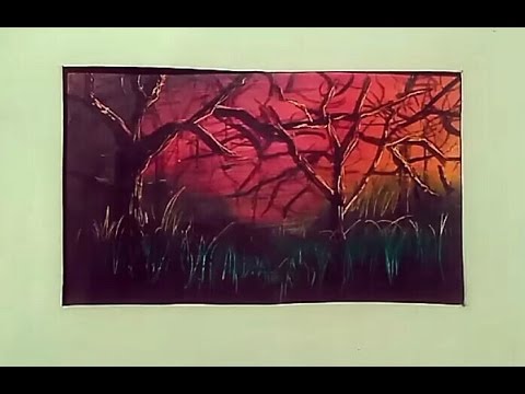 480x360 Painting With Crayons In Seven Minutes - Crayon Painting