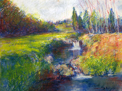 500x373 Paul Demarrais Online Store - Crayon Painting Images