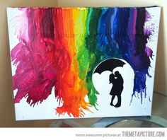 236x198 Pour Deluge By Marc Allante For Deep Thought - Crayon Painting Images