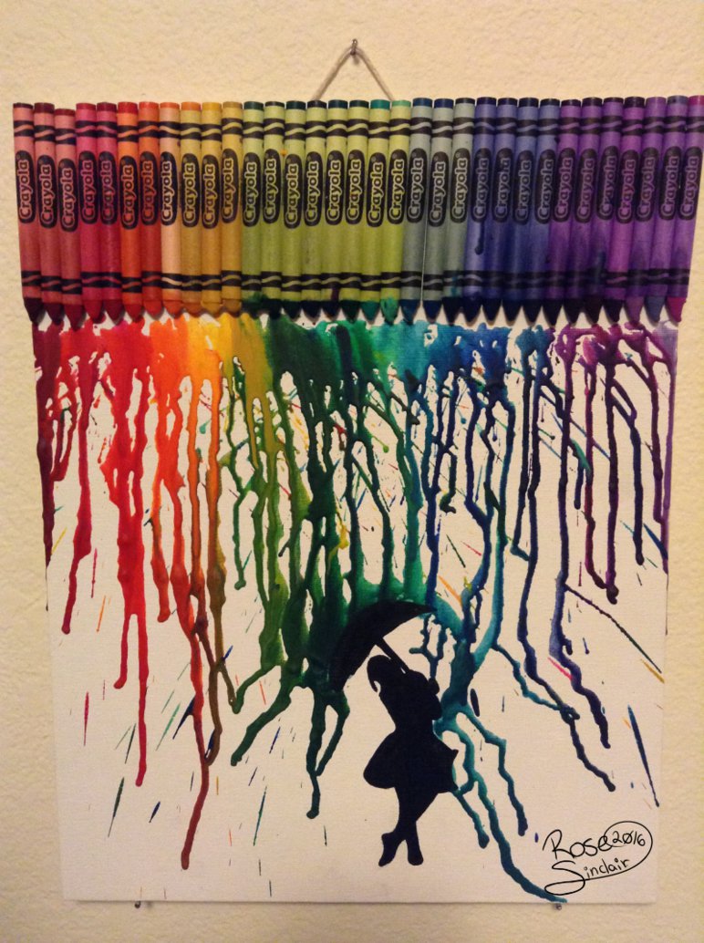 772x1034 Crayon Painting By Rose Sinclair - Crayon Painting Images