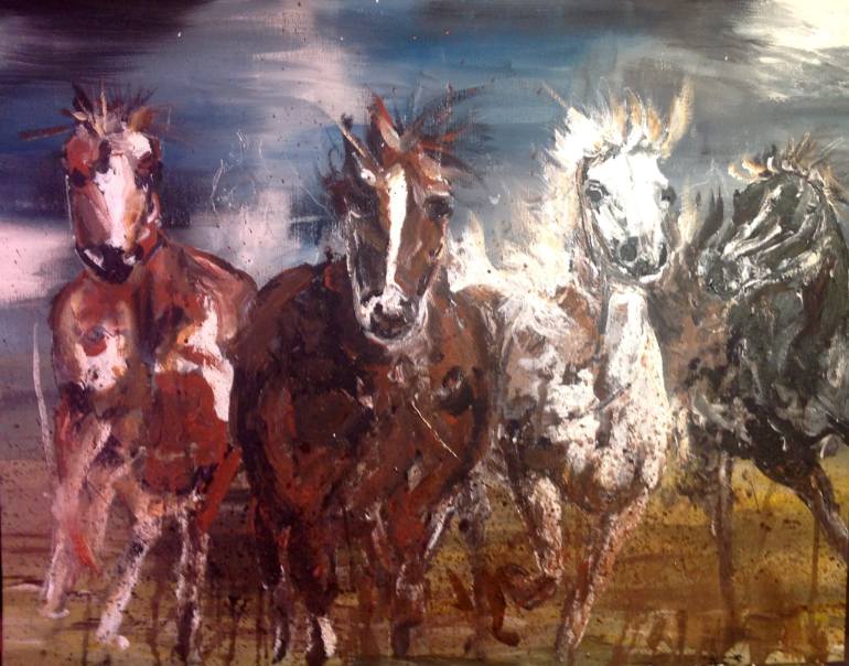 Crazy Horse Painting at PaintingValley.com | Explore collection of ...