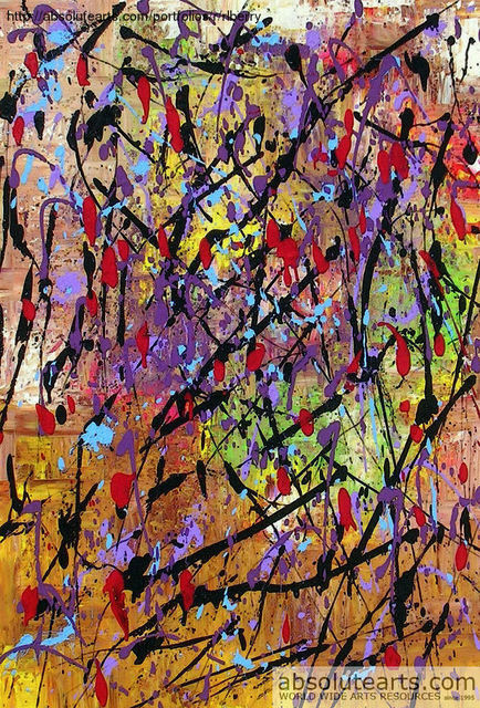 434x640 Robert Berry Artwork Happy And Crazy Original Painting Acrylic - Crazy Painting