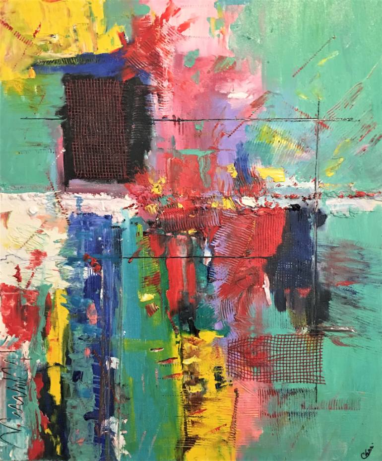 770x928 Saatchi Art Crazy Day Painting By Cheri Pedemonte - Crazy Painting