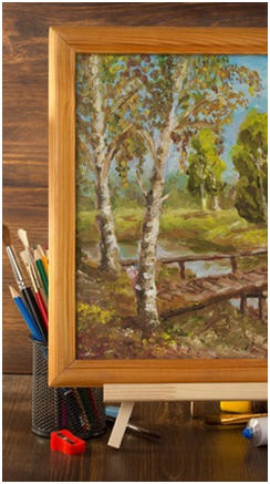 244x437 Free Do It Yourself Art Lessons Acrylic Landscape Painting - Create Painting Online