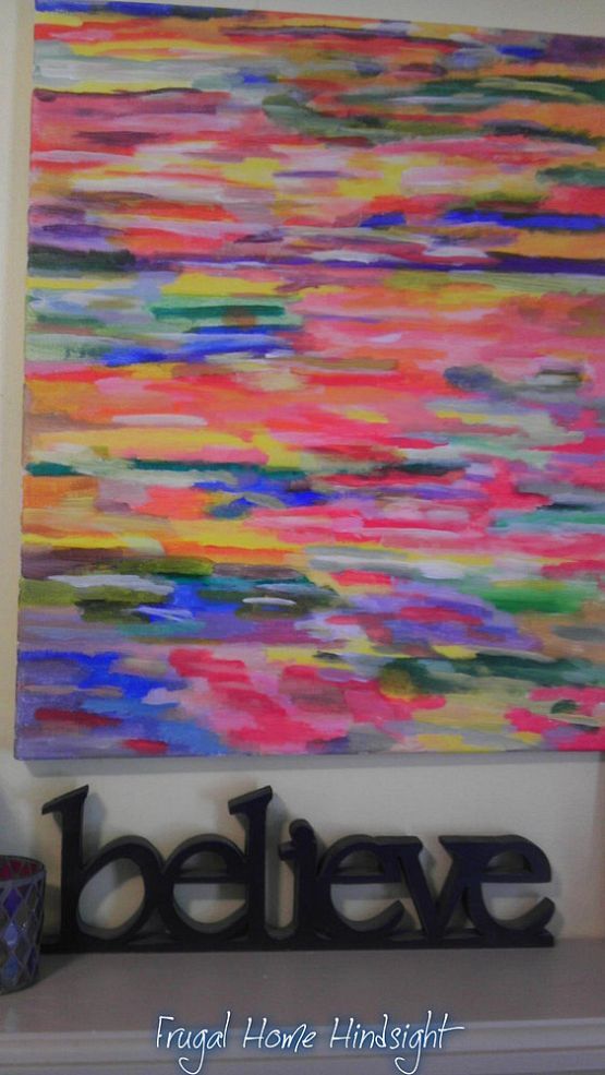 555x985 Create Your Own Canvas Art On A Budget Budgeting, Canvases - Create Your Own Canvas Painting