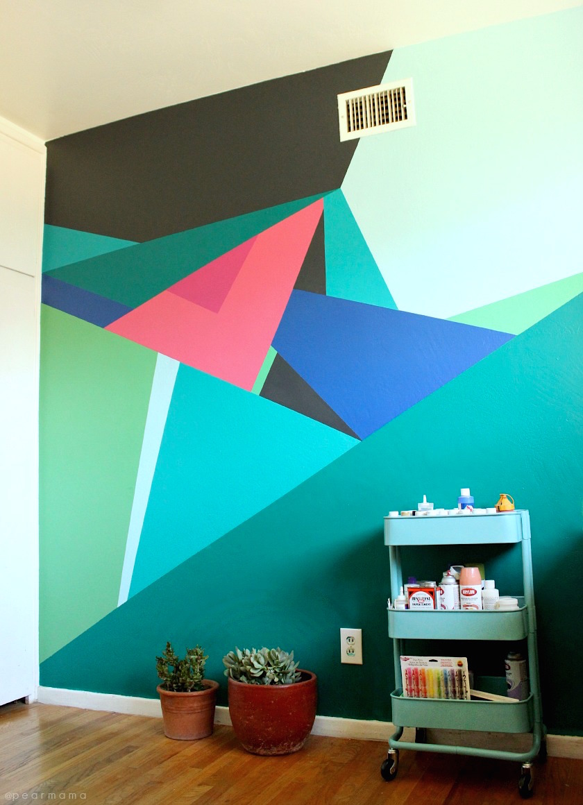 840x1160 Office Paint Design. Office Create Your Own Geometric Wall Design - Create Your Own Painting