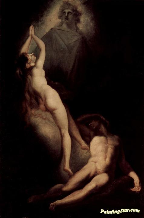 476x720 The Creation Of Eve Artwork By Henry Fuseli Oil Painting Amp Art - Creation Of Eve Painting