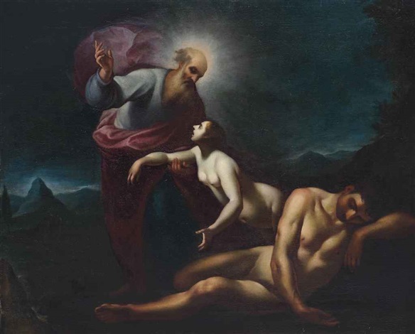 584x470 The Creation Of Eve By Francesco Furini On Artnet - Creation Of Eve Painting