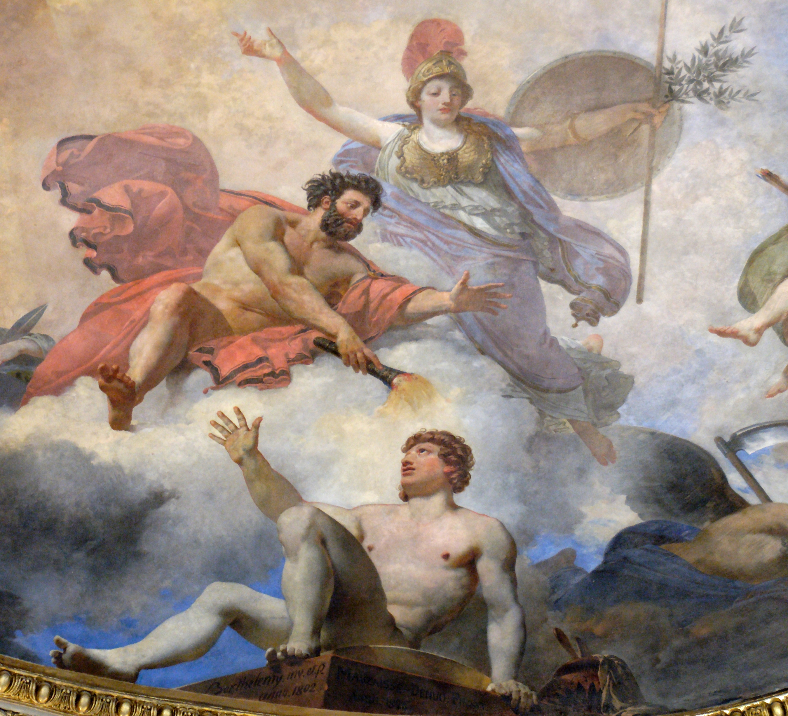 2700x2454 Filecreation Of Man Prometheus Berthelemy Louvre Inv20043 N2.jpg - Creation Of Man Painting