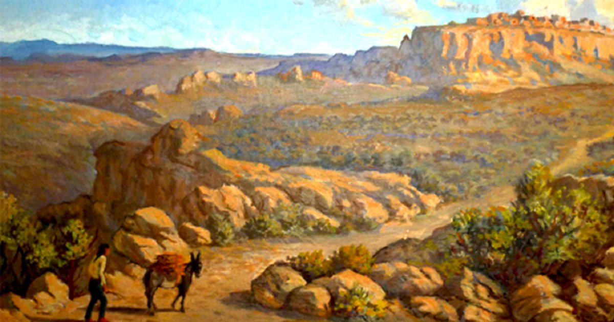 1200x630 Help Find The Missing Corner Of The Hopi Tablet To Prove Their - Creation Of Man Painting