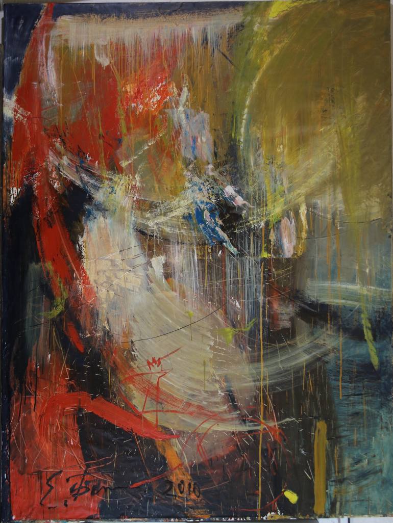 770x1026 Saatchi Art World Creation Painting By Eduard Belsky - Creation Of The World Painting