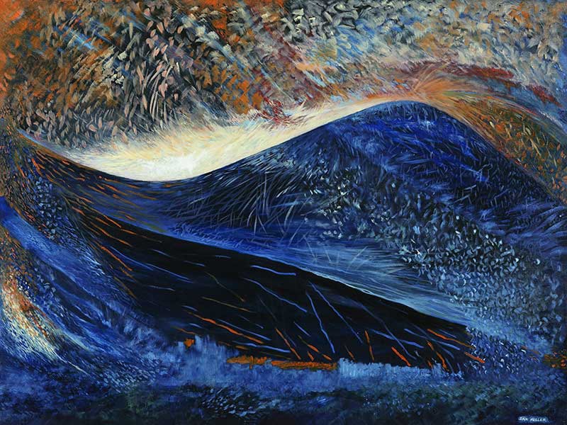 800x600 Creation 2 Original Oil Painting From The Gensis Creation Series - Creation Painting