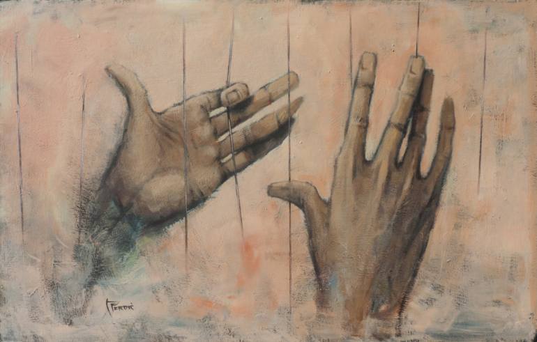 770x491 Saatchi Art Engines Of Creation Painting By Tino Perdic - Creation Painting