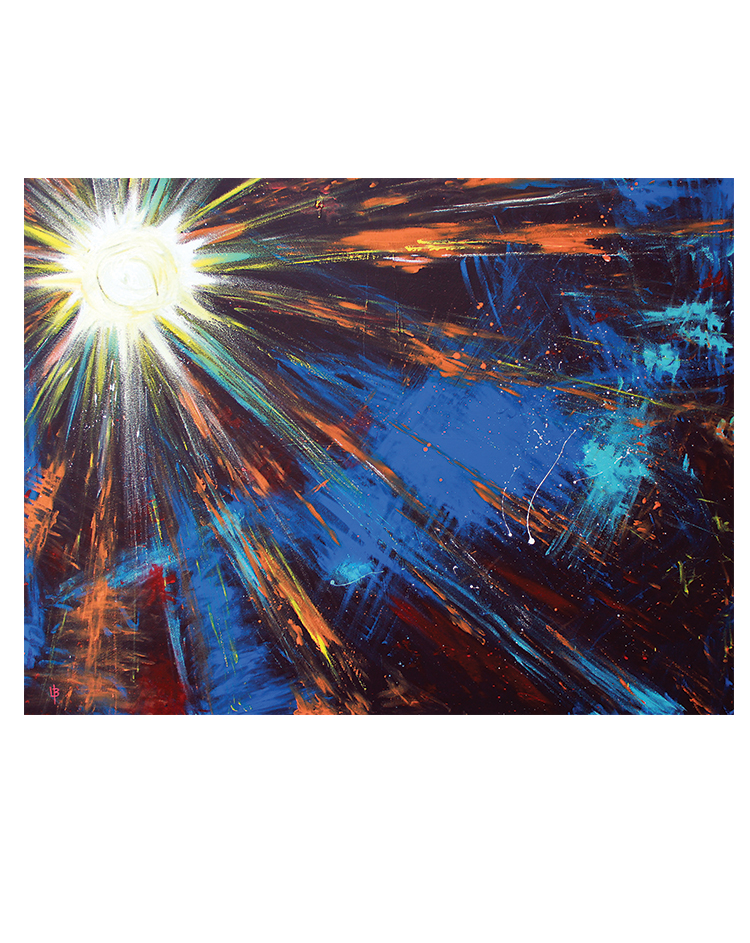 750x943 Shine Christ's Light Creation Painting - Creation Painting