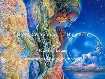 350x263 Greek Mythology Creation Of The Earth Short Story Bundle And Power - Creation Story Painting