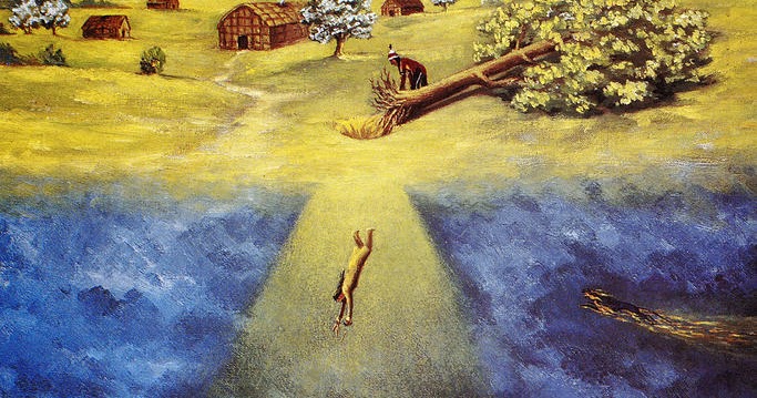 683x359 Jesse's Blog Native American Creation Stories - Creation Story Painting