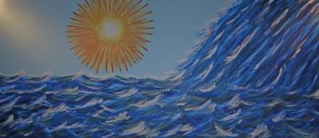 448x195 St Richard Skelmersdale The Story Of Creation - Creation Story Painting