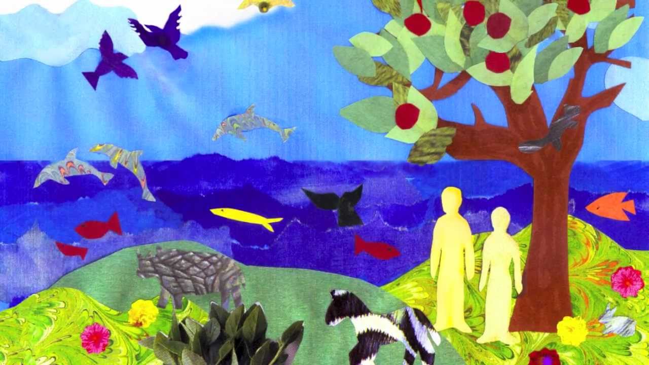 1280x720 The 7 Days Of Creation Gced Bible Story For Young Children - Creation Story Painting