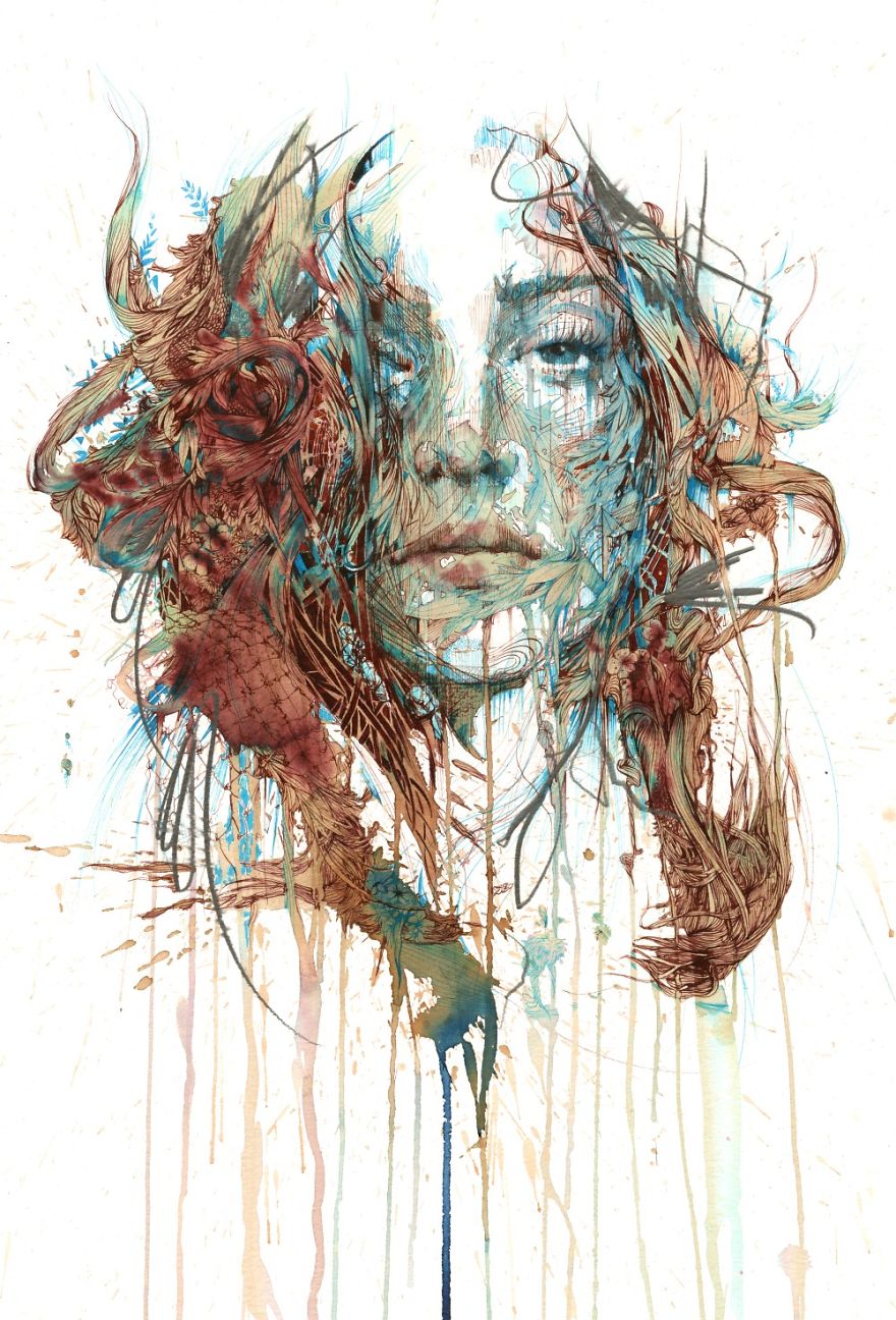 880x1296 Creative Painting Ideas By Carne Griffiths - Creative Painting