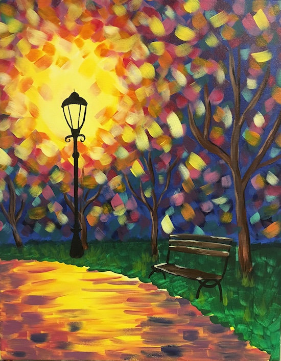 550x708 Painted Palette Baltimore Is A Creative Paint And Wine Studio - Creative Painting